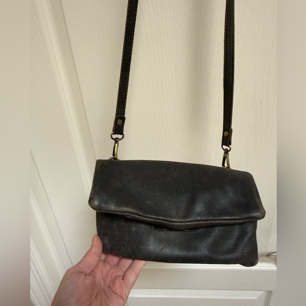 Free People Distressed Leather Wallet/Purse